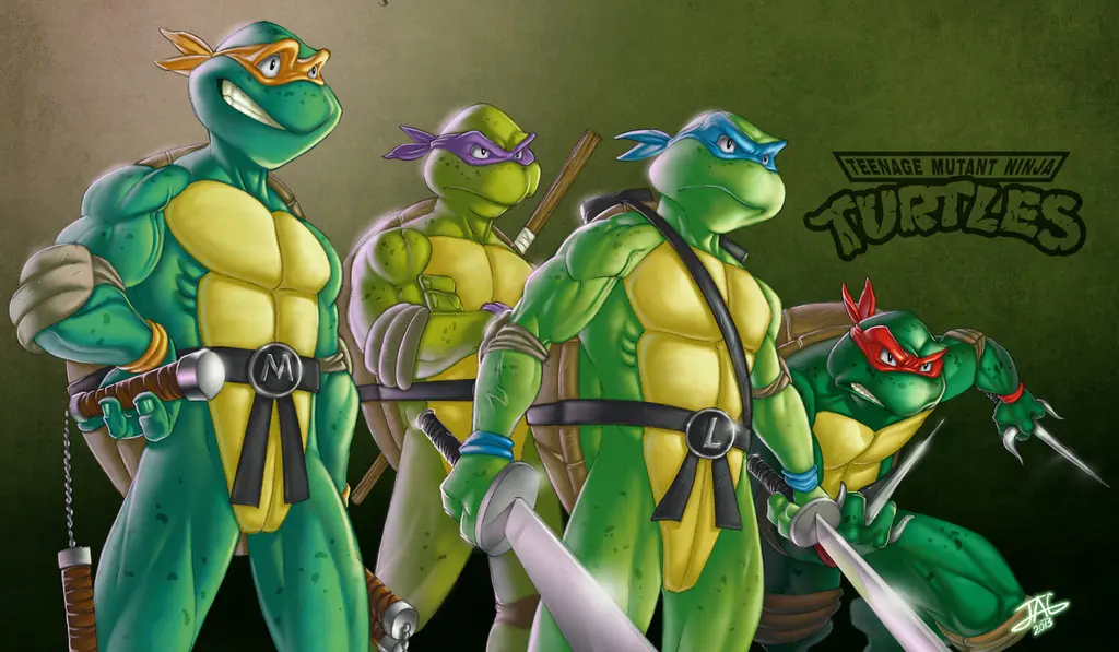 Mis dibujos: Las Tortugas Ninja