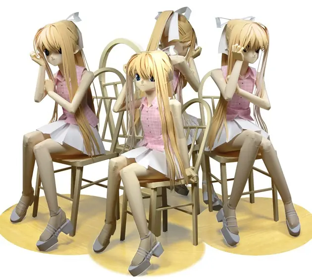 [Aporte] Anime Papercraft Figures