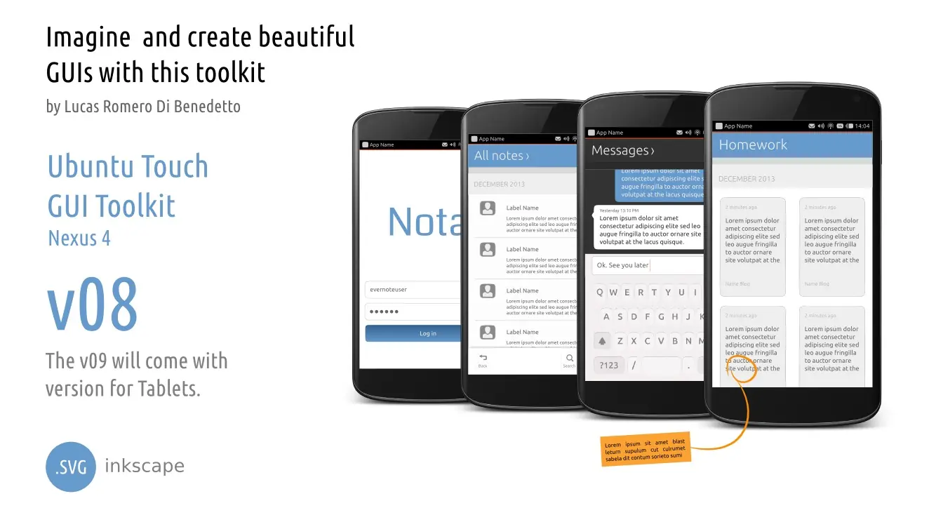 UbuntuTouch GUI Toolkit v08