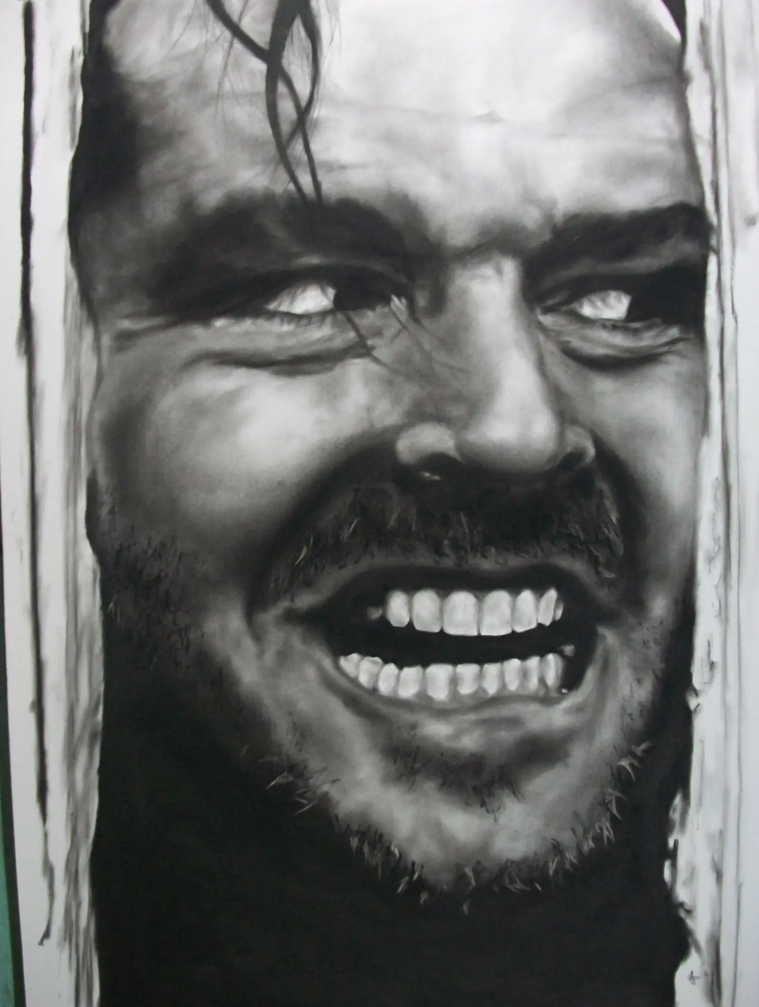 "The Shining" - Jack Nicholson (Retrato - Realista