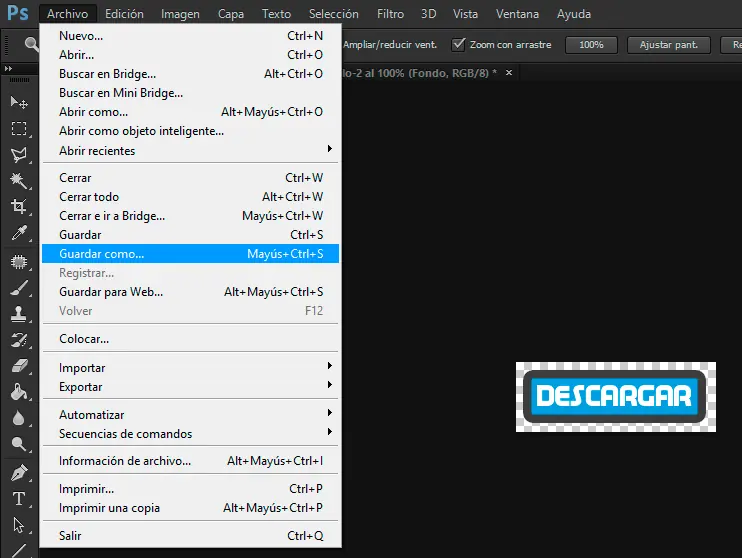 Tutorial: Crear un botón para tu web [Photoshop]