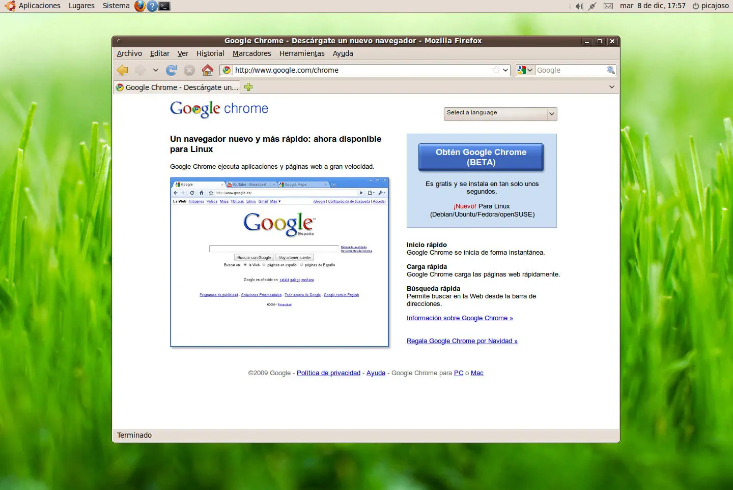 Google Chrome (Adios Mozila E Internet Explorer) Mas Rapido