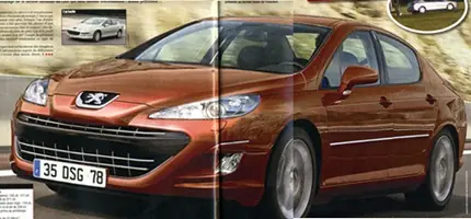 Peugeot 408 2011, recreaciones
