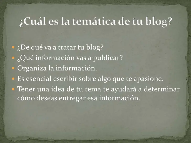 comenzar