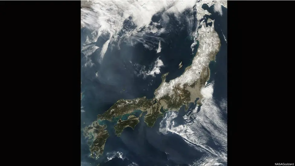Los Juegos Olímpicos de Invierno desde el espacio