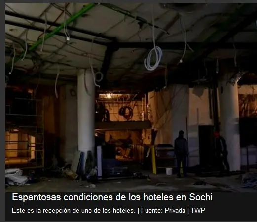 Sochi, la sede de los JJOO invernales