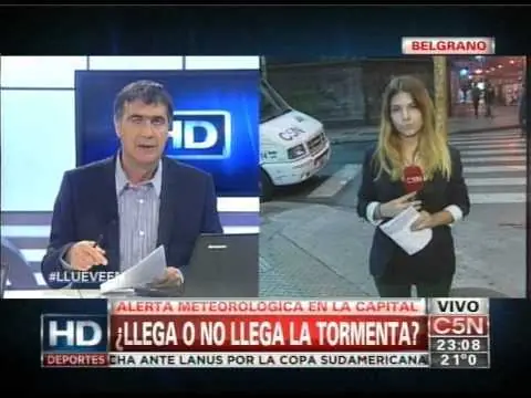el noticiero y su fetiche por el clima
