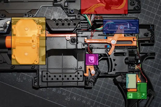 convertir una pistola de juguete en una de Mass Effect