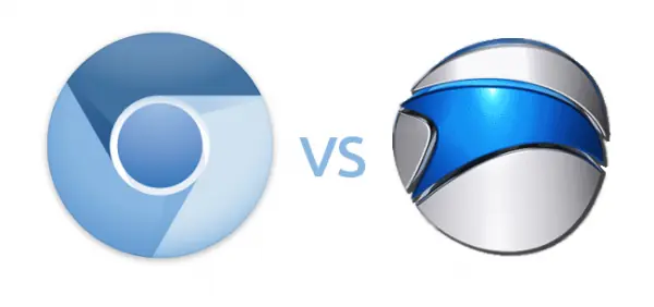 SRWare Iron vs Chromium/Chrome