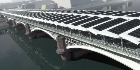 Londres construye el mayor "puente solar" del mund