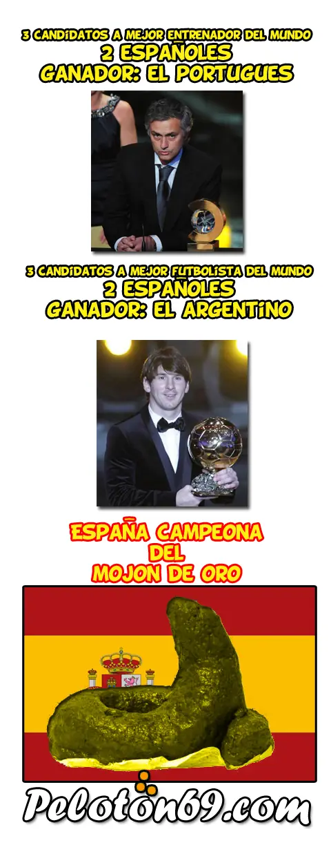 España campeona del mojon de Oro