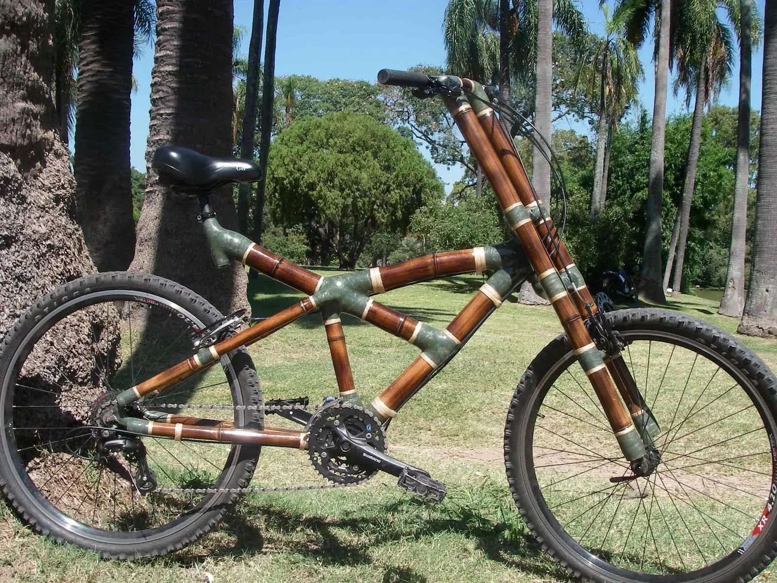 Bicicletas de bambú, una alternativa verde
