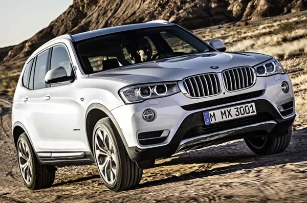 Cambios en el SUV de BMW