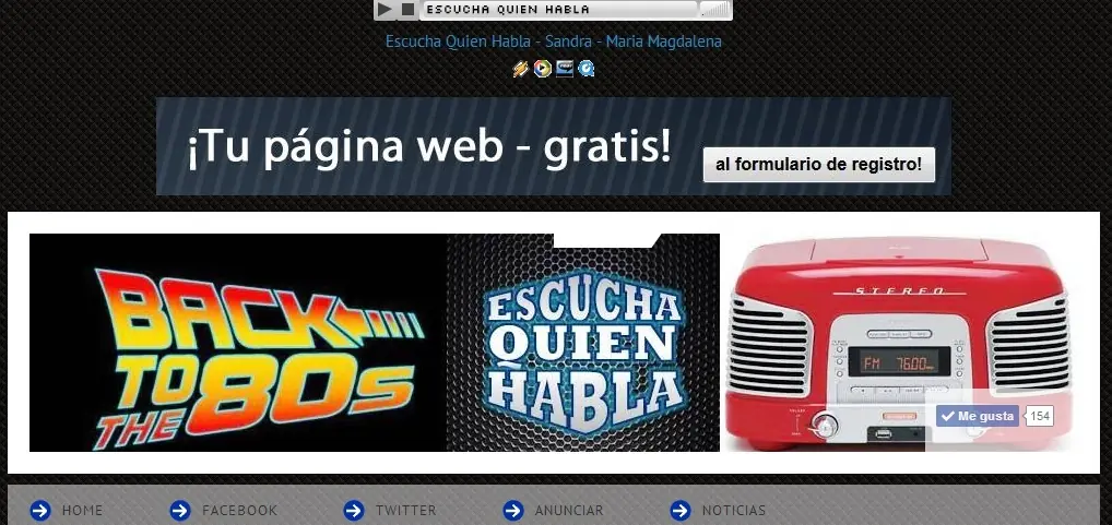 He logrado armar mi propia RadioWeb