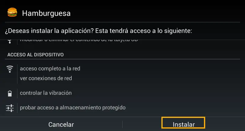 instalar apk