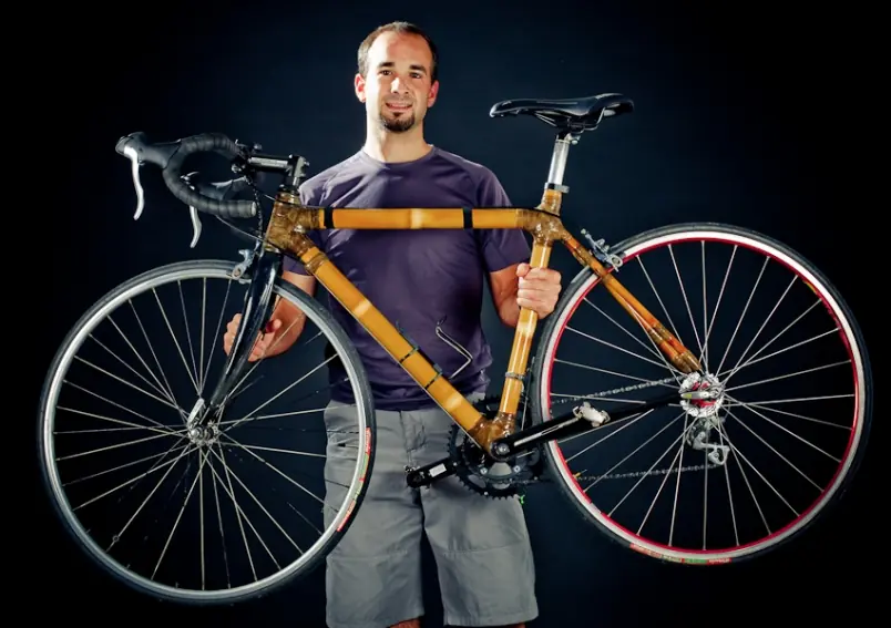 Bicicletas de bambú, una alternativa verde