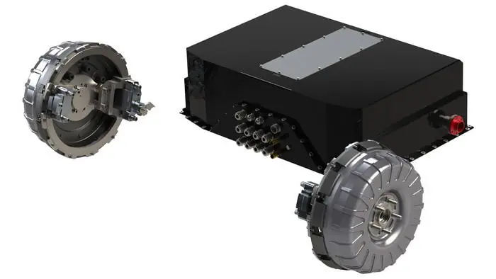 integrados en la rueda