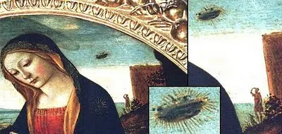 Ovnis en el arte antiguo