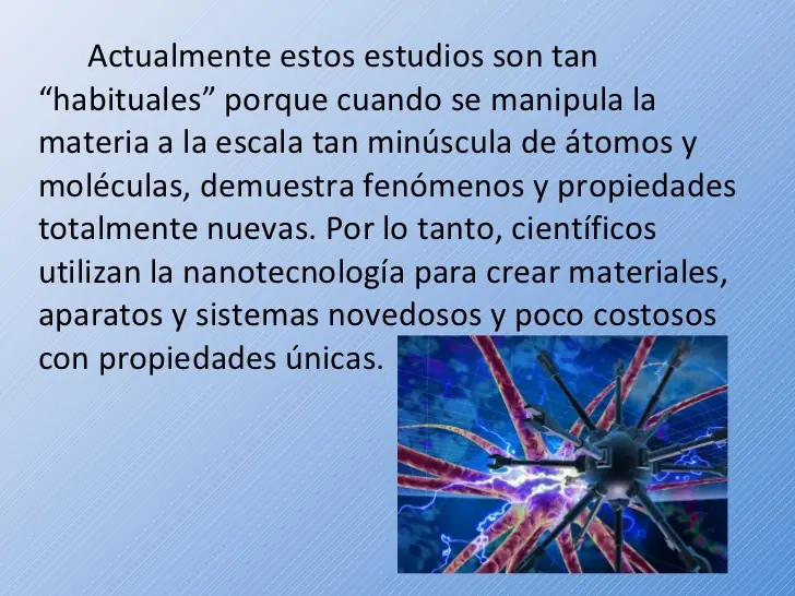 Cuando la ciencia y la magia se tocan. Nanotecnología.