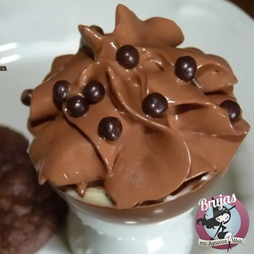 Mousse de chocolate, para la tarde dominguera