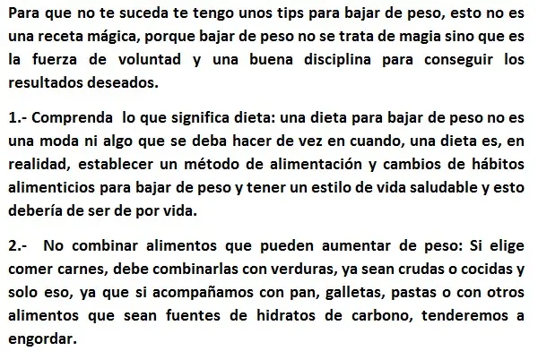 dietas