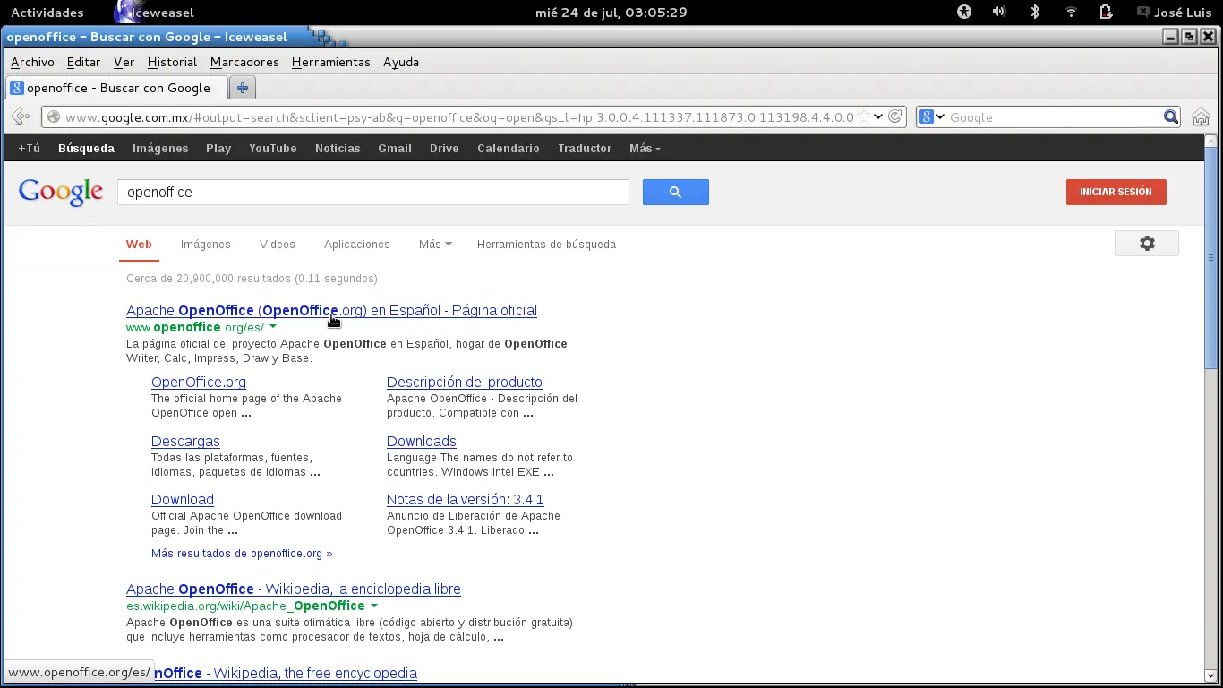 Instalar OpenOffice 4 en Linux