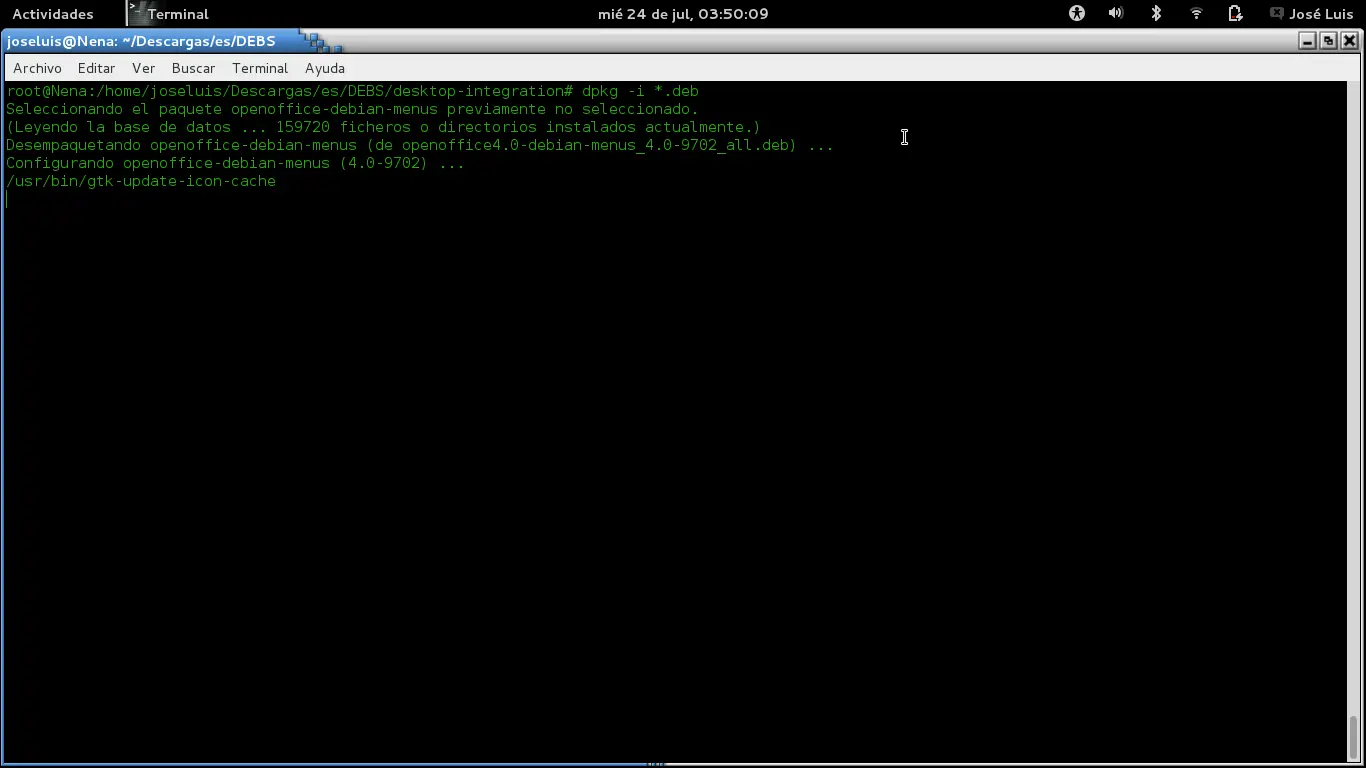 Instalar OpenOffice 4 en Linux