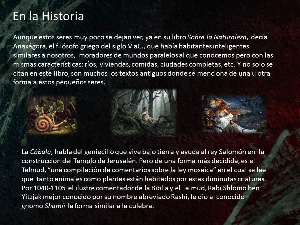 [§] Los Elementales ¿mito o realidad?