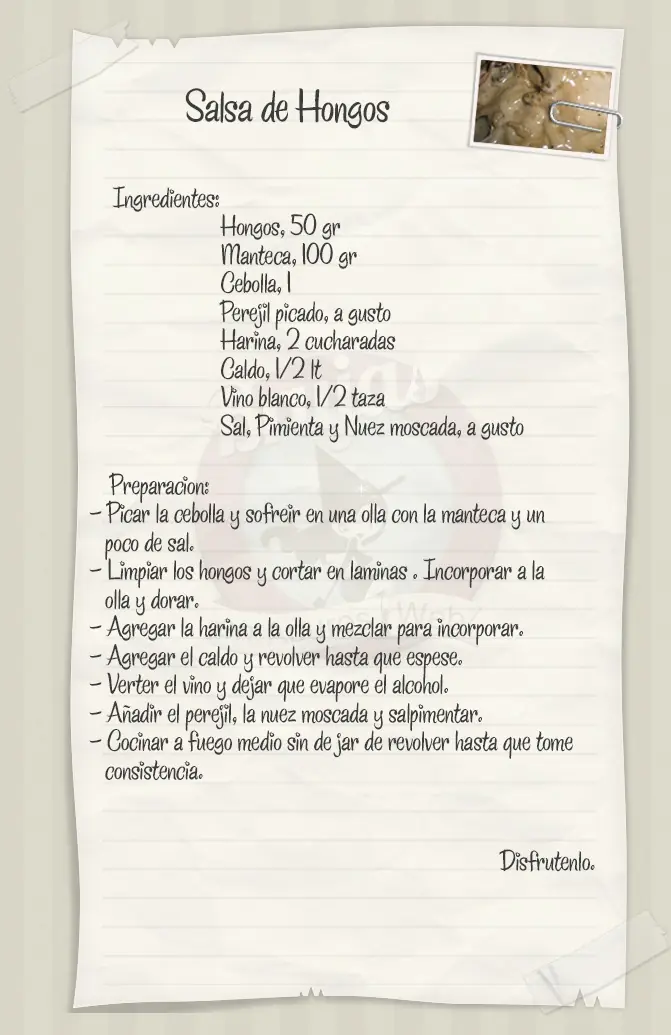 receta