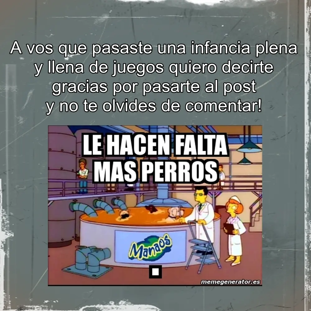 Post nostálgico. Te acordas de? Entra!