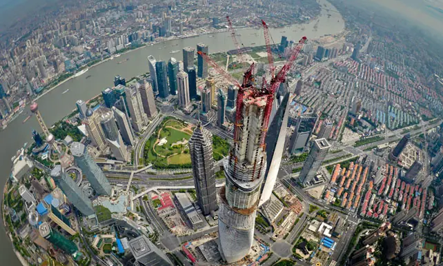 Torre Shangai (650 mts) Extremo!