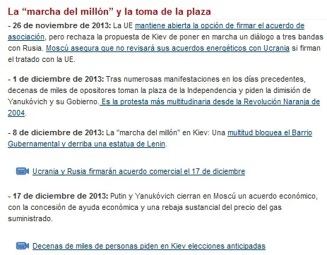 Esto sucede en Ucrania: Censuras y Enfrentamientos