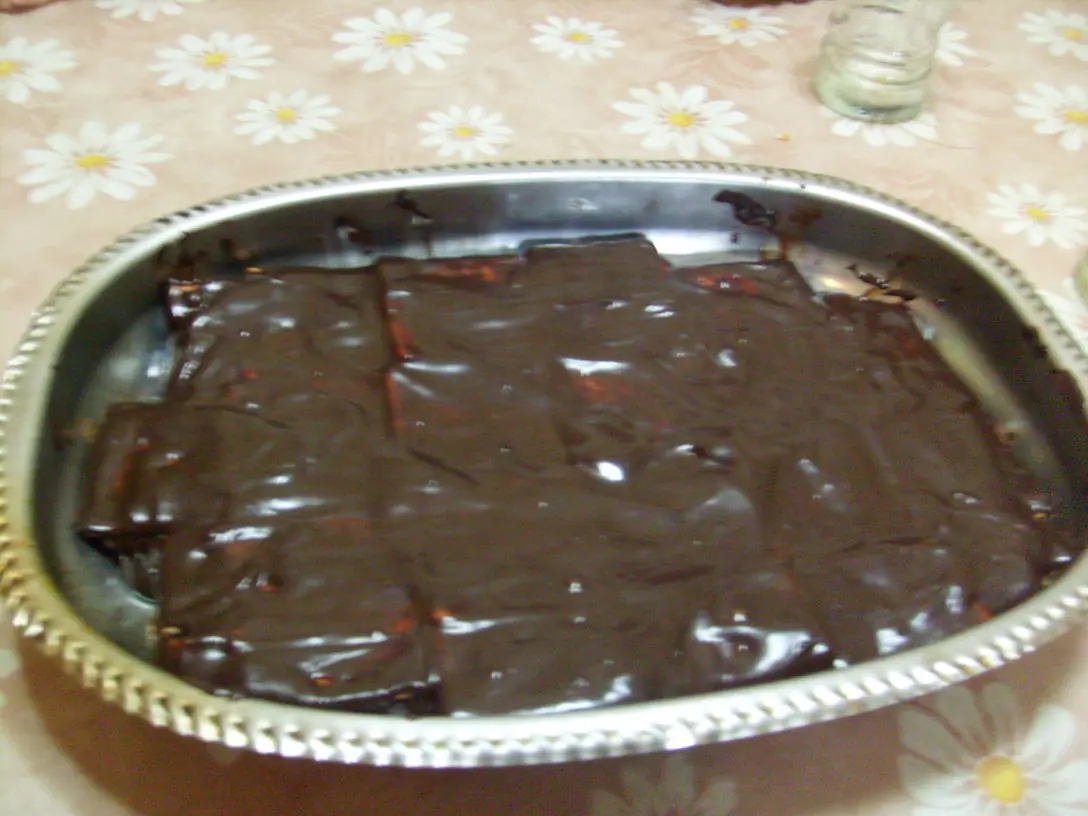 Postre de chocolate con galletitas ♥