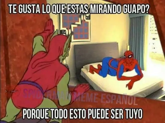 a reir con spiderman