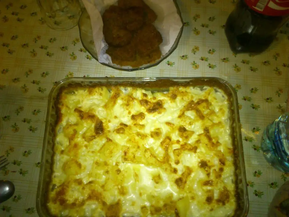 Papas a la crema gratinadas♥
