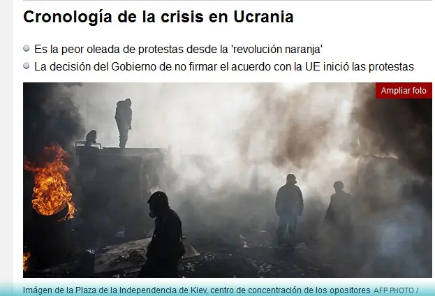 Esto sucede en Ucrania: Censuras y Enfrentamientos