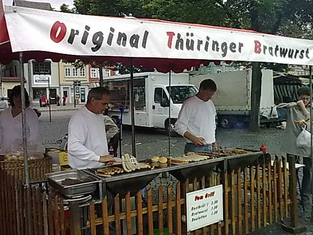 Thüringer Rostbratwurst - El choripán es alemán!