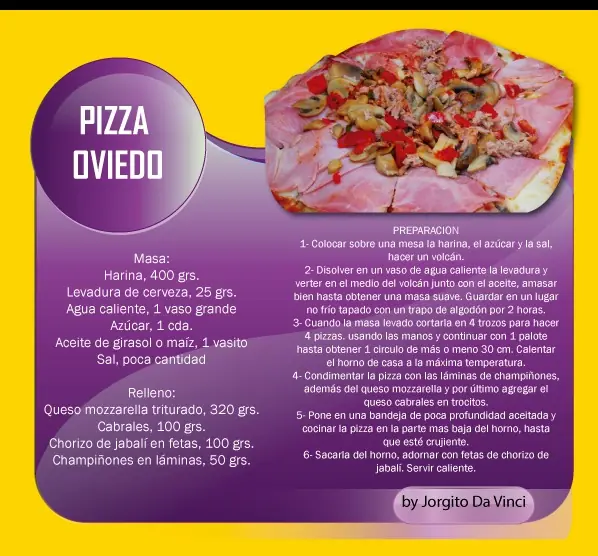 No te comerías una rica pizza?