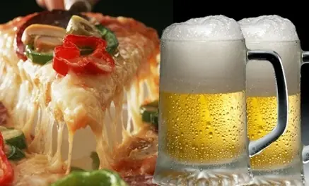 No te comerías una rica pizza?