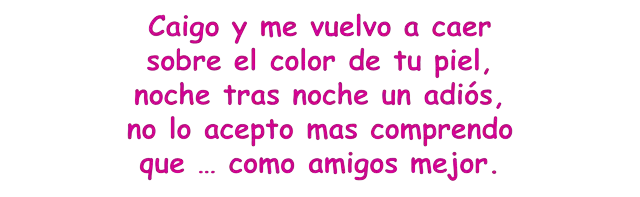 Malú y Melendi :  Amigo