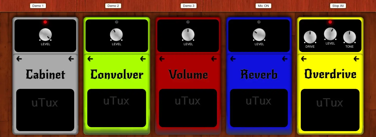 Efectos de guitarra para PC-Android-FirefoxOS(propio)
