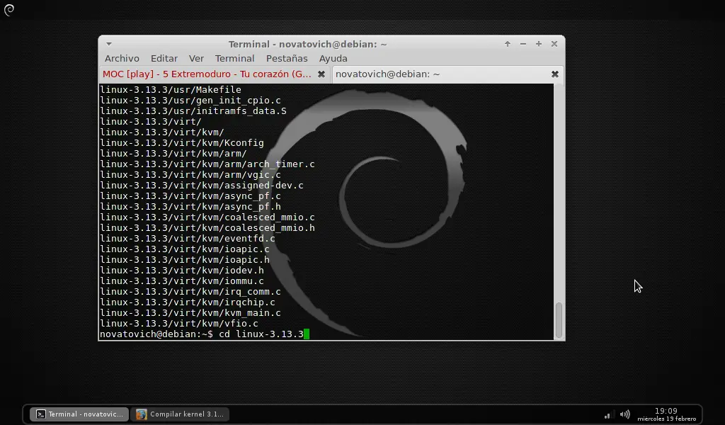 Compilar kernel 3.13.3 Debian,Ubuntu y Derivados