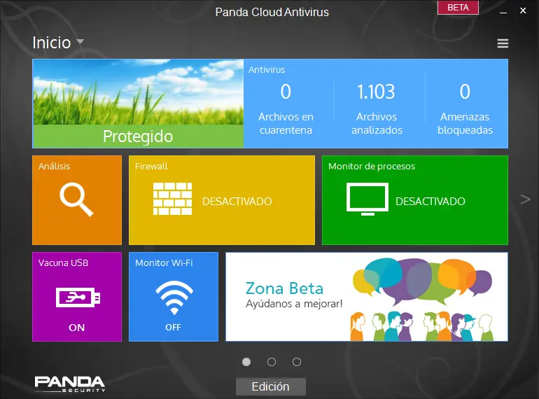 Panda Cloud Antivirus 2.9