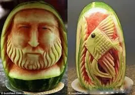 Arte con Sandias [ 100 Imágenes ]
