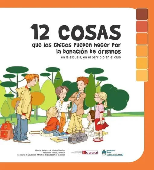 Presentaron materiales sobre la donacion de órganos