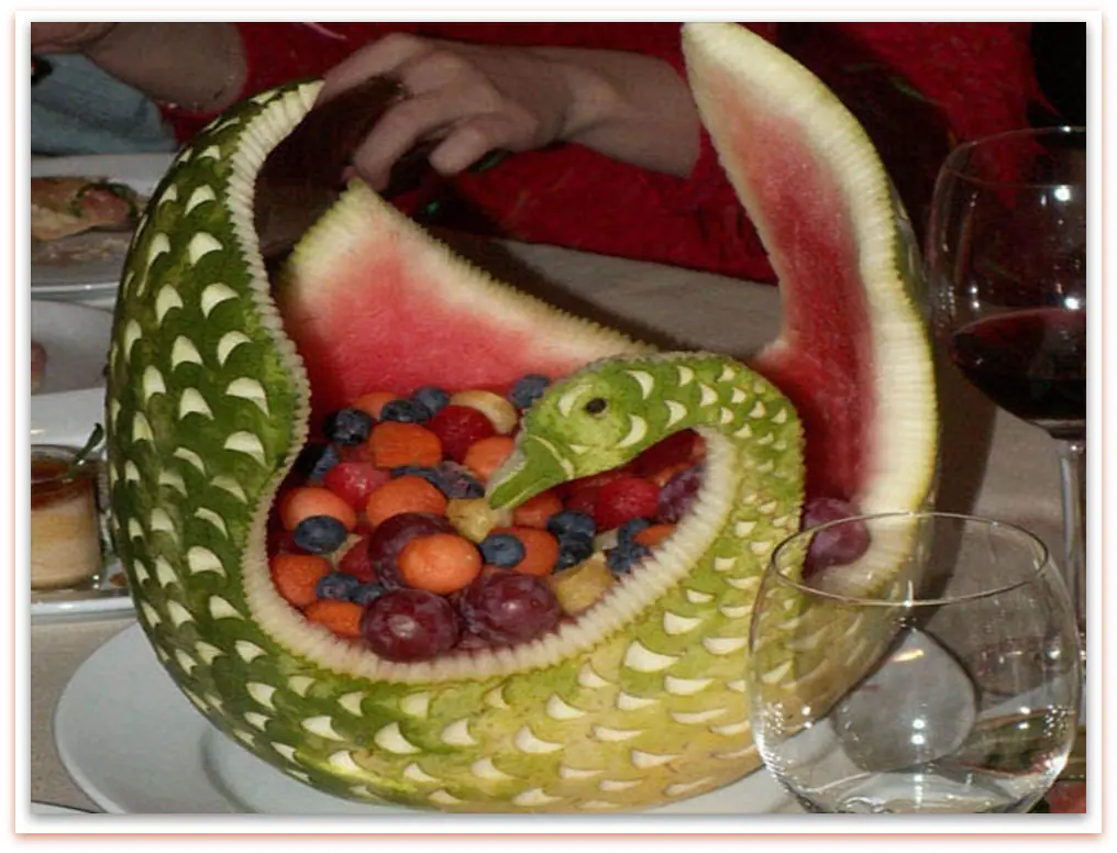 Arte con Sandias [ 100 Imágenes ]