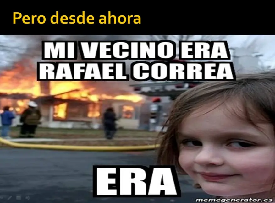 un mal dia para rafael correa, gracias venezuela