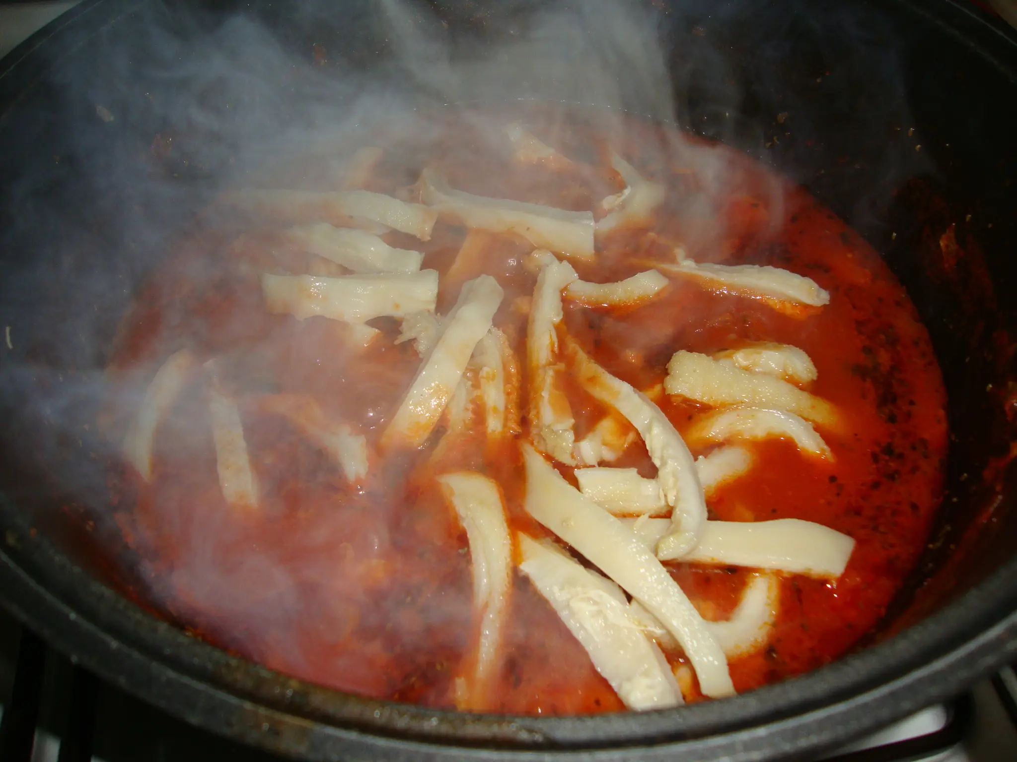 guiso de mondongo con porotos
