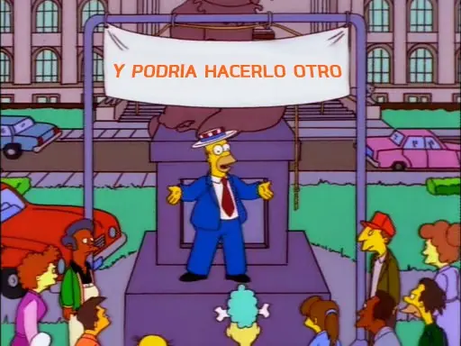 Y no podria hacerlo otro!