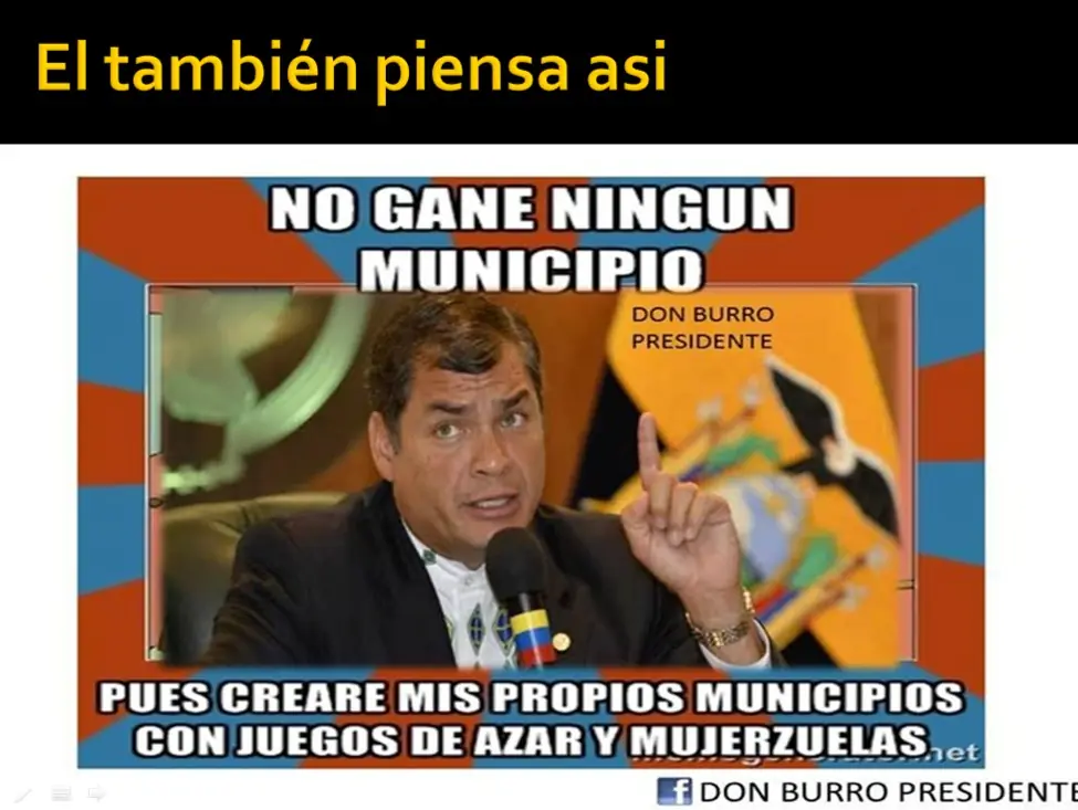 un mal dia para rafael correa, gracias venezuela